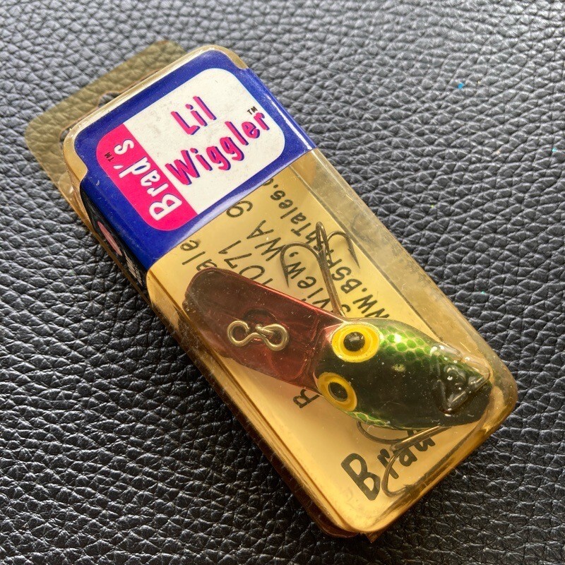 813105 新品 ブラッズ リトル ウィグラー BLW-12 Brad's Lil Wiggler オールド品 ウィーワート似・ウイグルワート系ルアー希少入手困難品拍卖