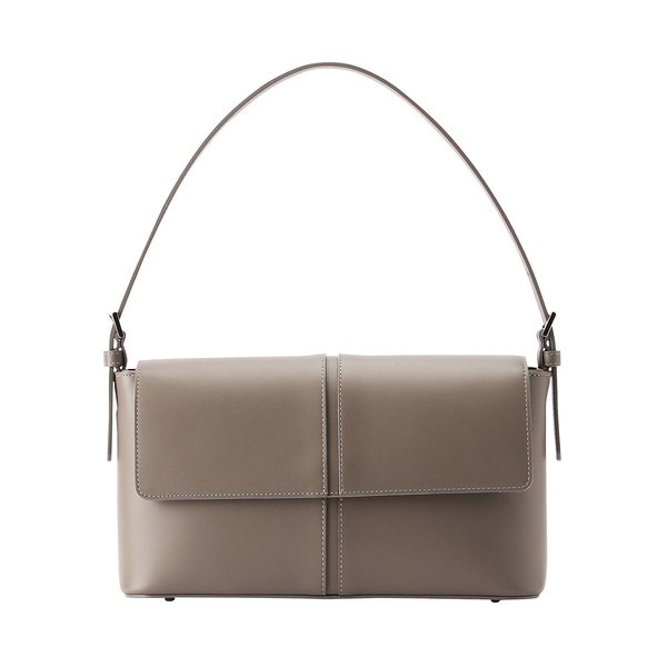 【TOTTE】トッテ 上品な本革フォーマルバッグカブセ(グレージュ)拍卖