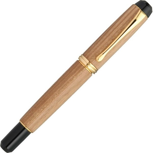 【くれ竹万年筆】夢銀河 天然木 玉樹槐 14金ペン先 日本製拍卖