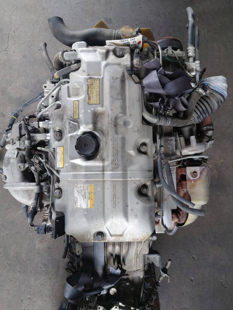 4M50(4AT4) エンジン 三菱 キャンター 平成21年10月 PDG-FE84DV 最高出力110kw/(150PS)/2700rpm トラック 2025061101 551044拍卖