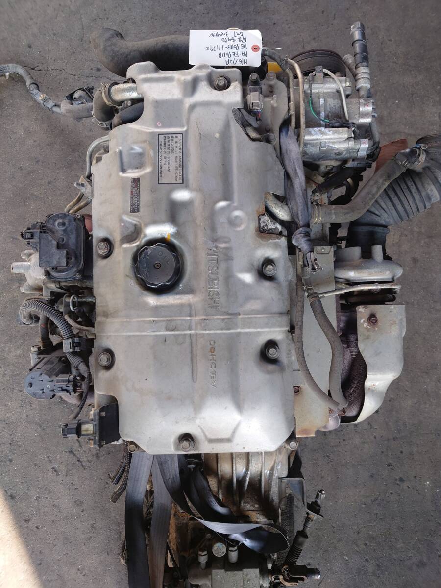 4M50(2AT3) エンジン 三菱 キャンター 平成16年12月 PA-FE70DB 最高出力103kw/(140PS)/2700rpm トラック 2024101706 511392 ②拍卖