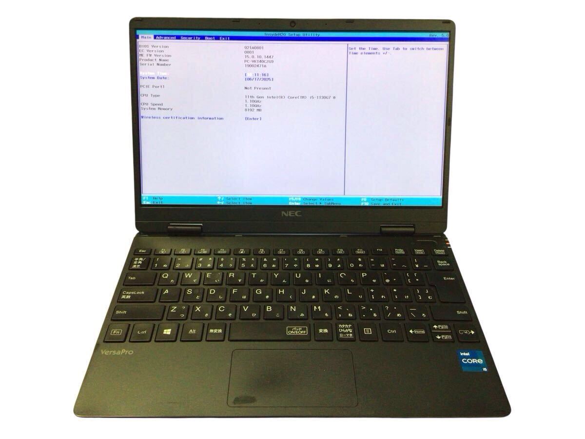 npc385【中古】NEC PC-VKT40CZG9◆i5-1130G7/8GB拍卖