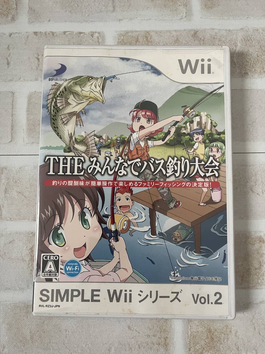 Wii THEみんなでバス釣り大会拍卖
