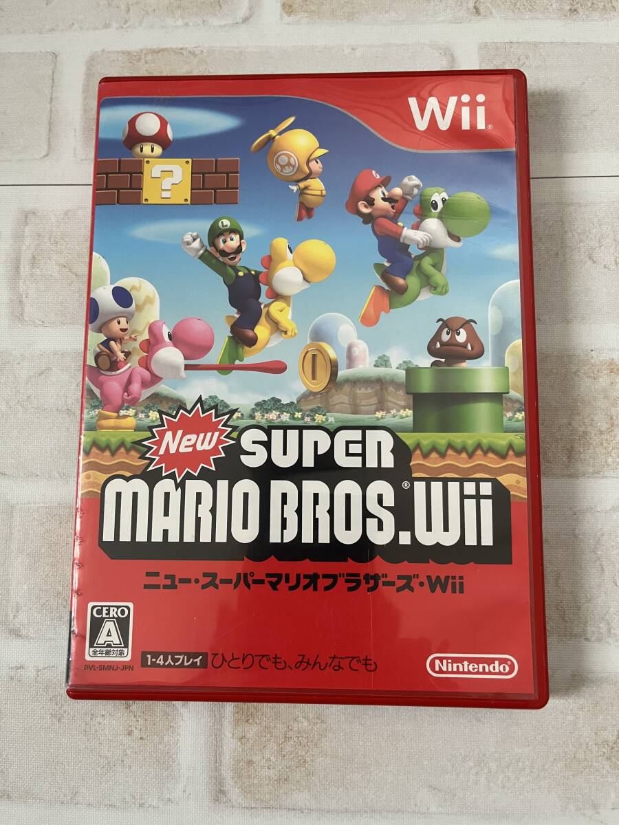 Wii ニュースーパーマリオブラザーズ NEW SUPER MARIO BROS.Wii拍卖