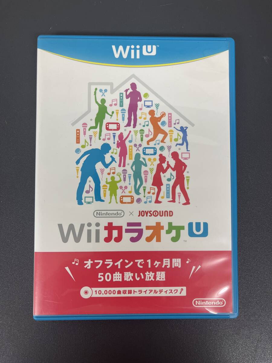 WiiカラオケU Wii U マイクセット トライアルディスク付き拍卖