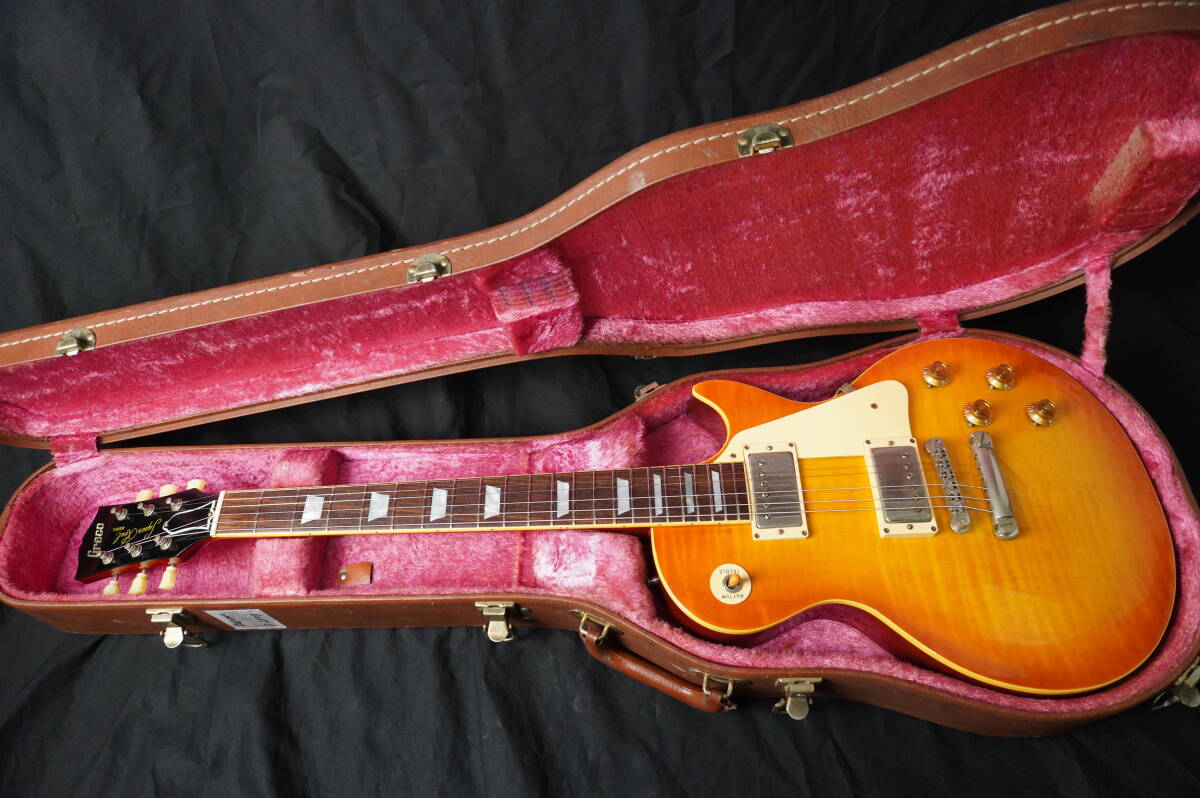 ★レア!Greco レスポール「EGF-1200」Z-DRY 1980年製 Super Real ハカランダ指板 F-2507拍卖