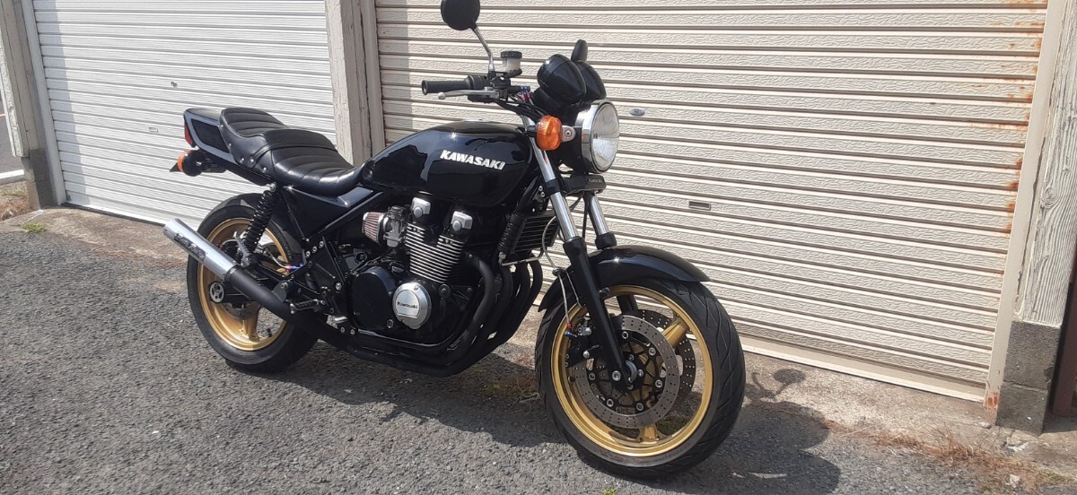 美車 レストア済 Newペイント すぐに乗れます ゼファー400 C5 χエンジン フレームパウダーコート ボルト新品 陸送可 現車確認可 拍卖