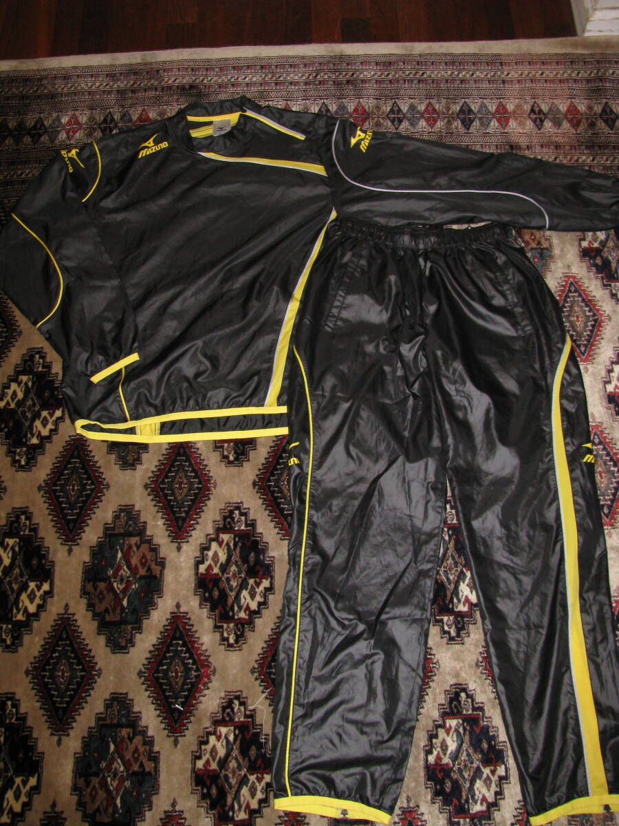 ミズノ/MIZUNO ウィンドブレーカー上下セット 62WP-980/62WS-980 サイズM 中古拍卖