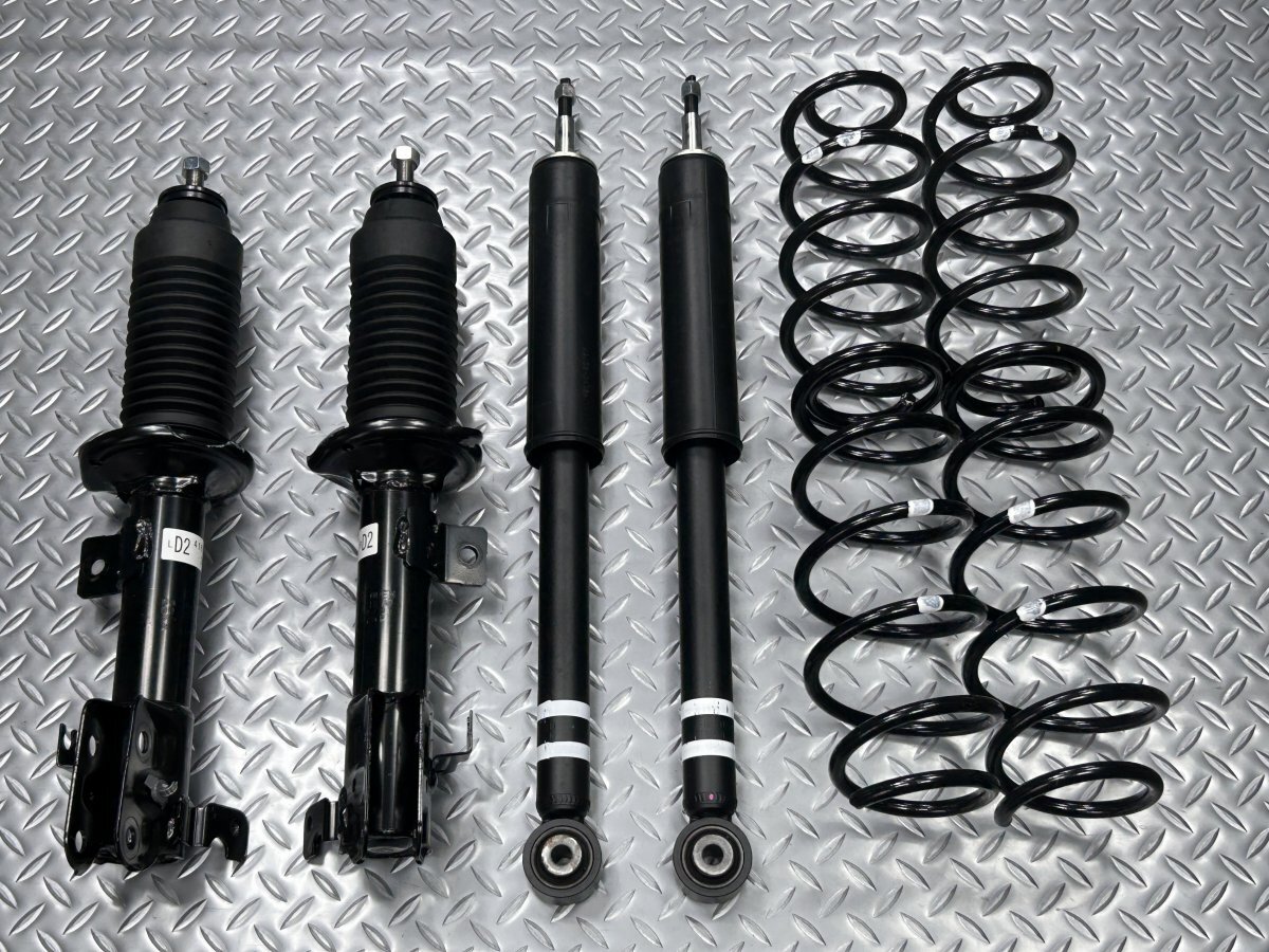 【新車外し】MK54S スペーシアカスタム HV XSターボ4WD 純正 サスキット 品番41601-53U10/41602-53U10/41810-53U10 ショック(25050062)拍卖
