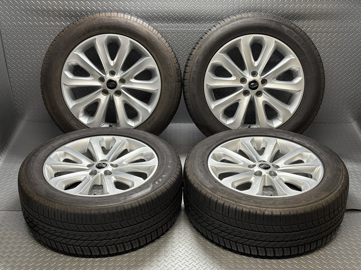ランドローバー レンジローバー 20インチ 8.5J+47 5穴120 純正ホイール GYイーグルF1 AT SUV4x4 255/55R20 CK5M-1007-EA (25040052)拍卖