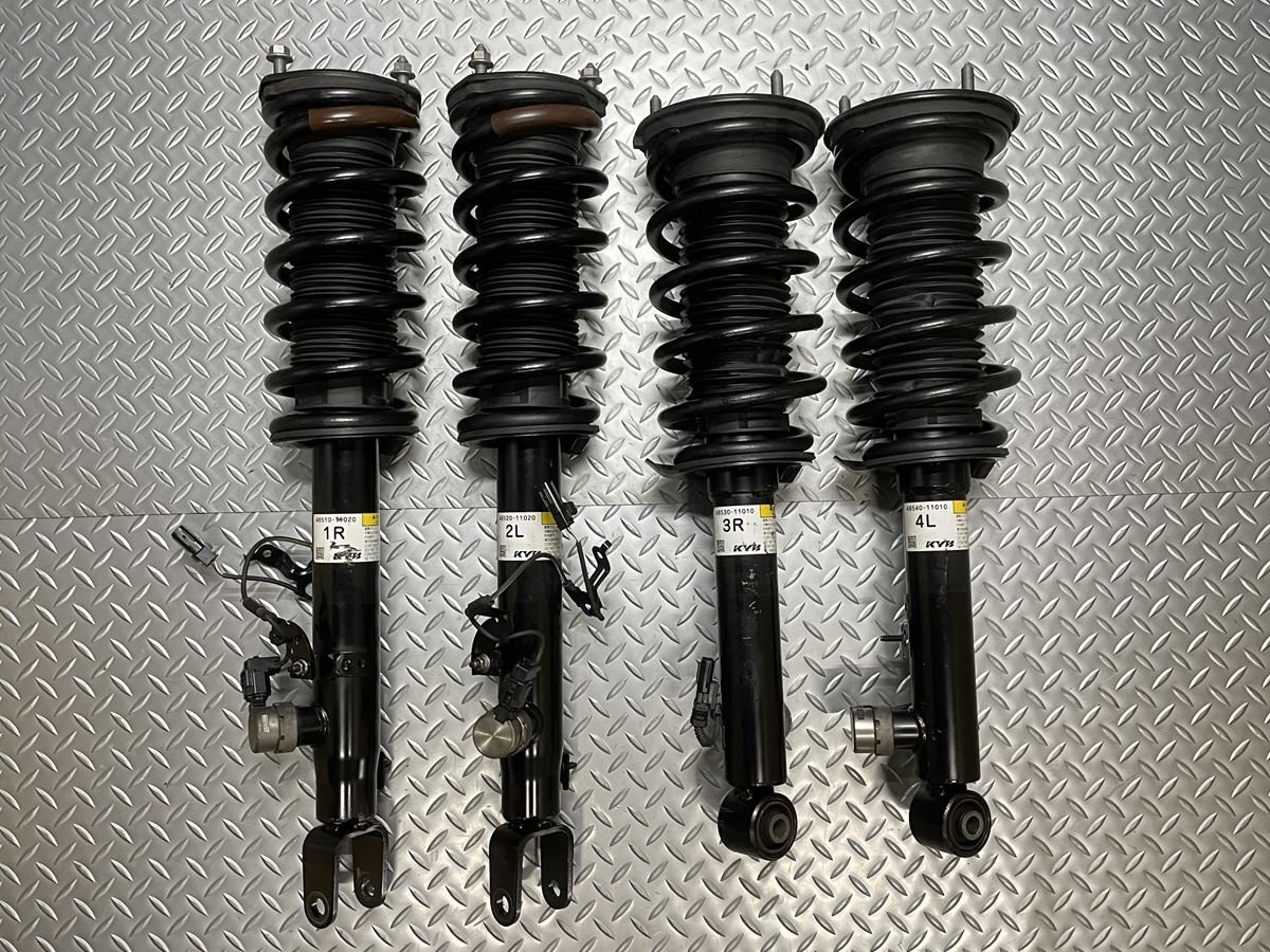 レクサス LC500 純正 サスキット 品番48510-11020/48520-11020/48530-11010/48540-11010 URZ100/GWZ100 ショックアブソーバー (23050209)拍卖