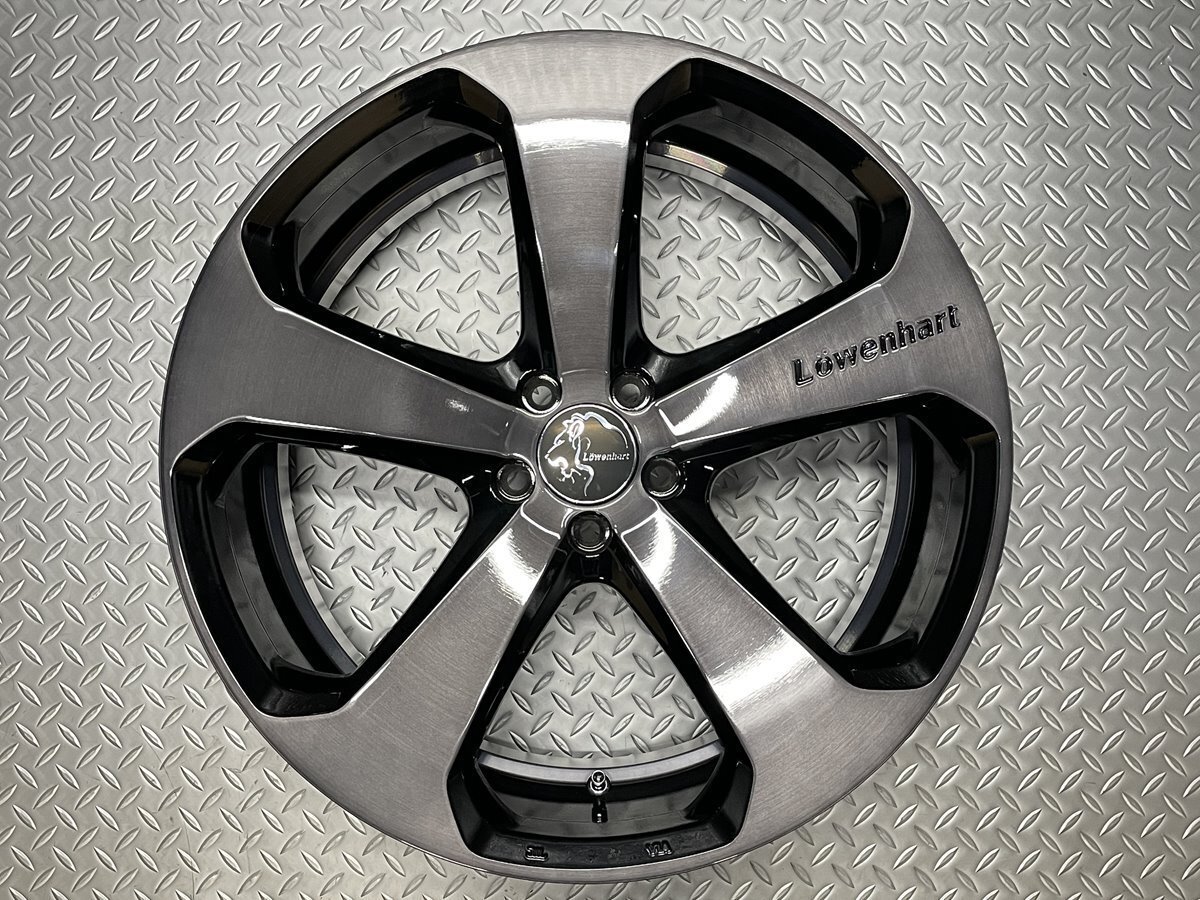 【新品】LOWENHART エンケイ製 19インチ 8J +45 5穴100 レーベンハート (23030120)拍卖