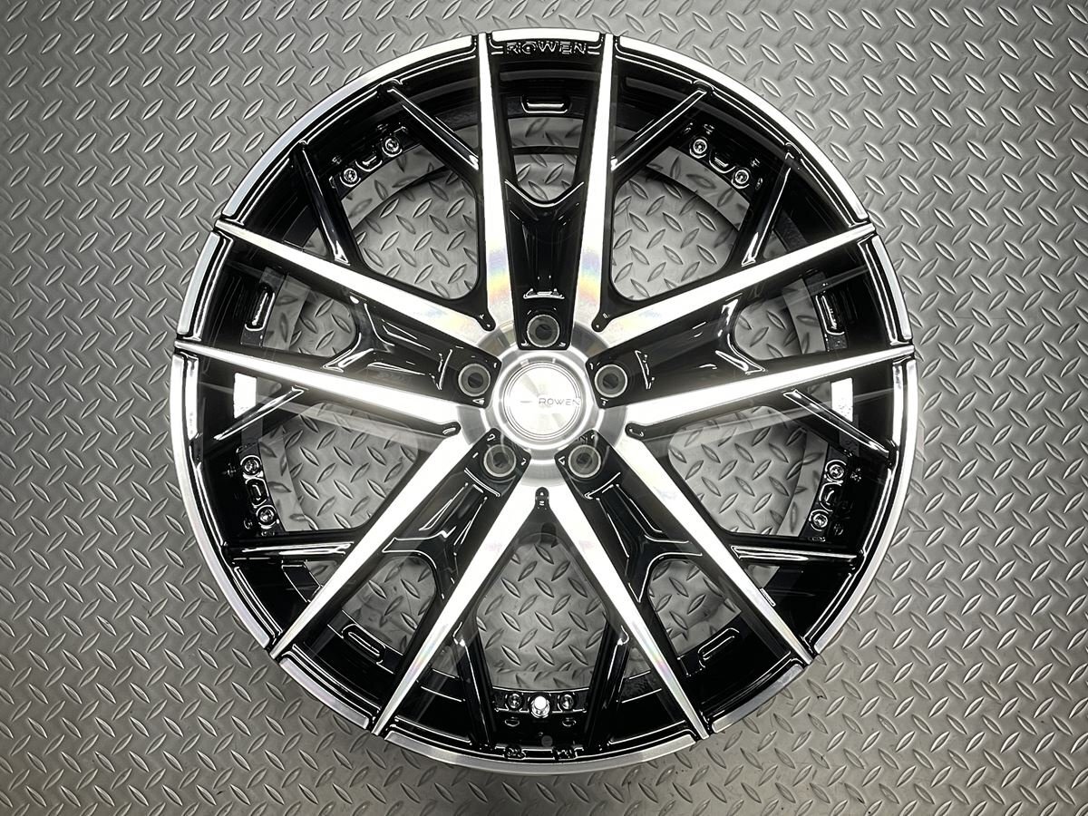 【新品】ROWEN Flamme RRS001 20インチ 8.5J +35 5穴114.3 ロウエン ロエン ローエン フレイム(23060081)拍卖