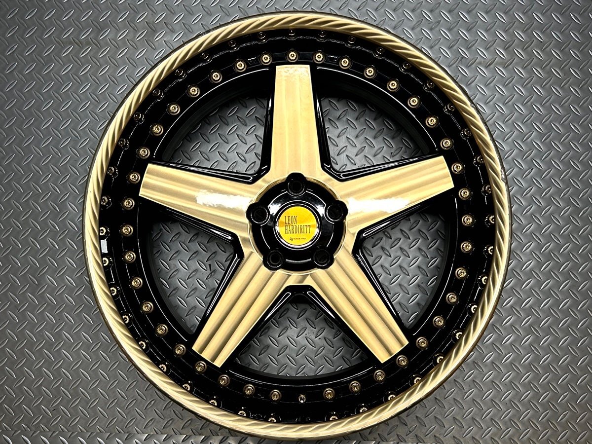 【アルファード/ヴェル等】SUPER STAR レオンハルト LEONHARDIRITT グラウベ Glaube 20インチ 10J +29 5穴114.3 (23090075)拍卖