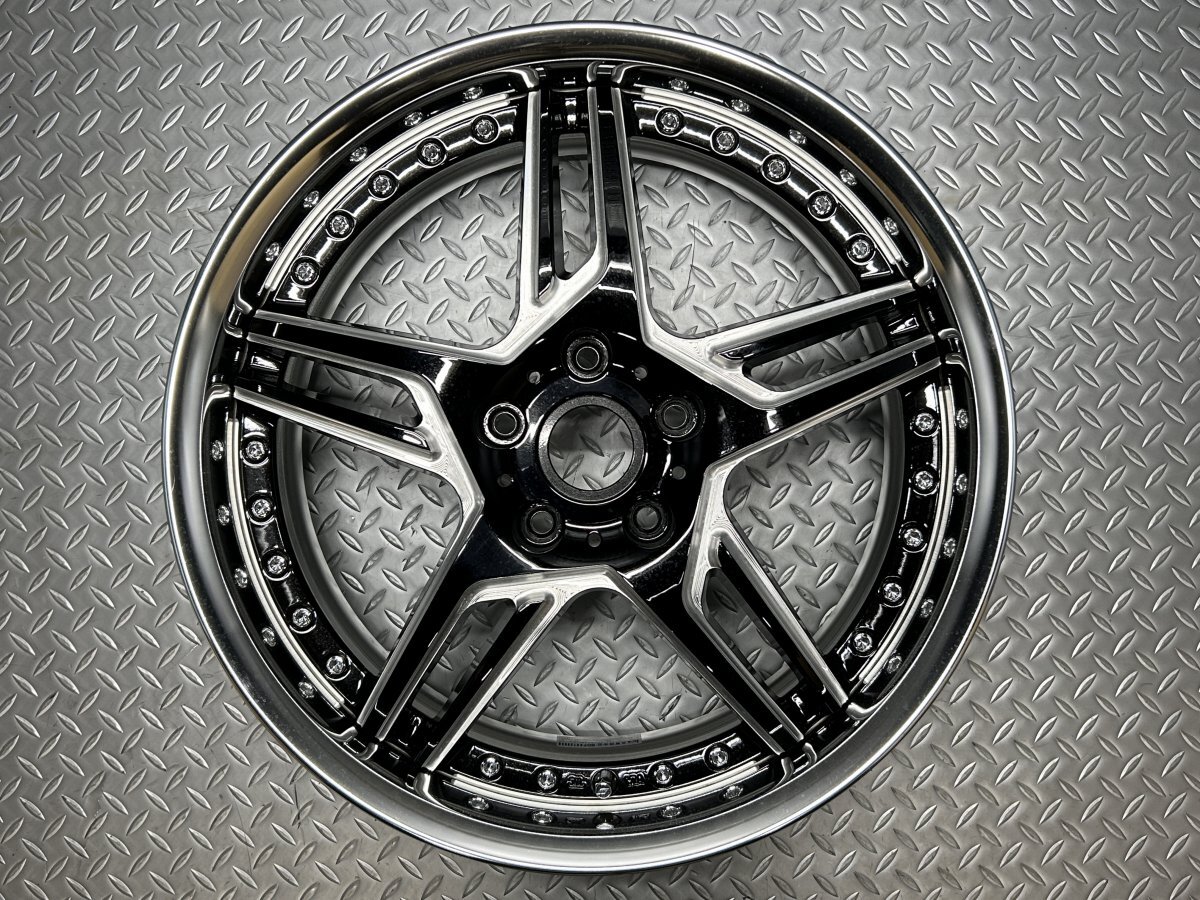 WORK DURANDAL DD5.2 18インチ 8J +40 5穴114.3 BC(ブラックシャンファー) DEEP-RIM(Odisk) ワーク デュランダル (24030205)拍卖