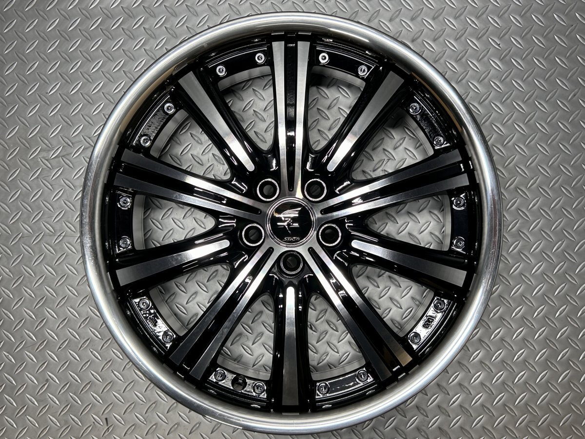 【訳あり新品】HOT STUFF Stich PL-01 18インチ 7J +48 5穴100 シュティッヒ (24030207)拍卖