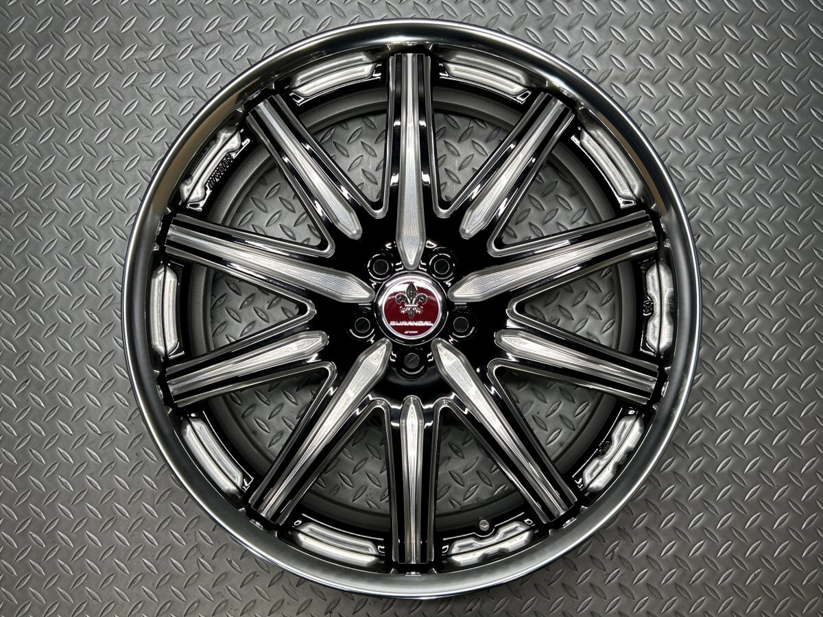 【訳あり新品】WORK DURANDAL DD10.1 19インチ 9J +52 5穴100 BC(ブラックシャンファー) DEEP-RIM(Odisk) ワーク デュランダル (24030212)拍卖