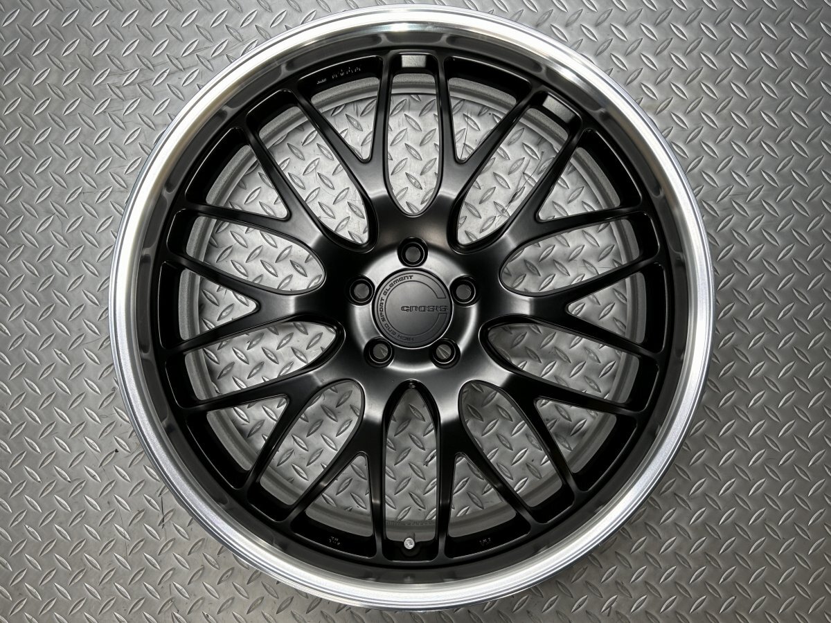 【訳あり新品】WORK GNOSIS HS202 19インチ 8J +35 5穴100 MDB(マットディープブラック) DEEP-RIM(Odisk) ワーク グノーシス (24030213)拍卖