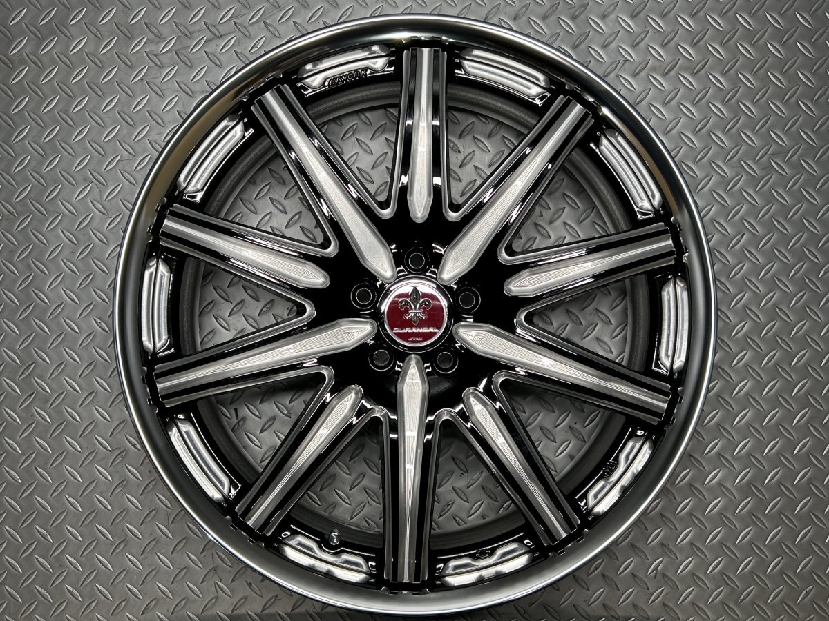 【訳あり新品】WORK DURANDAL DD10.1 19インチ 8J +48 5穴100 BC(ブラックシャンファー) DEEP-RIM(Odisk) ワーク デュランダル (24030216)拍卖