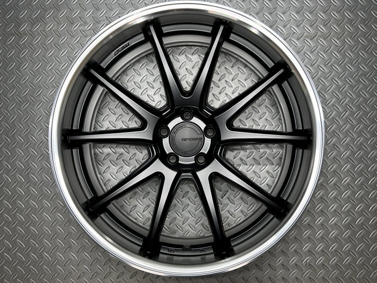 【訳あり新品】WORK GNOSIS CV201 19インチ 9J +35 5穴100 MBL(マットブラック) セミコンケイブ DEEP-RIM(Odisk) ワーク (24030231)拍卖