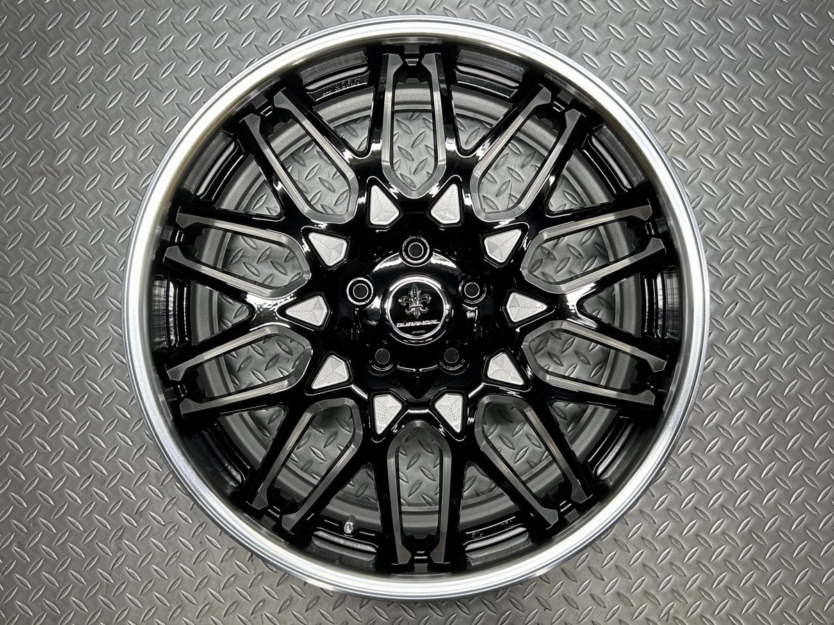 【訳あり新品】WORK DURANDAL DD10.5 19インチ 8J +40 5穴114.3 BC(ブラックシャンファー)DEEP-RIM(Odisk) ワーク デュランダル(24030251)拍卖