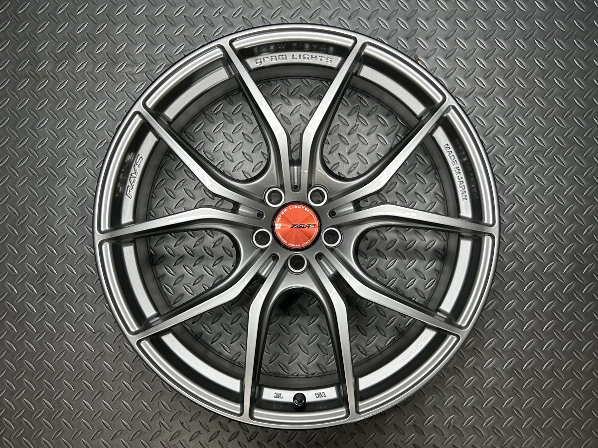 【訳あり新品】RAYS gramLIGHTS 57FXX 19インチ 8.5J +45 5穴100 レイズ グラムライツ57FXX (24030258)拍卖