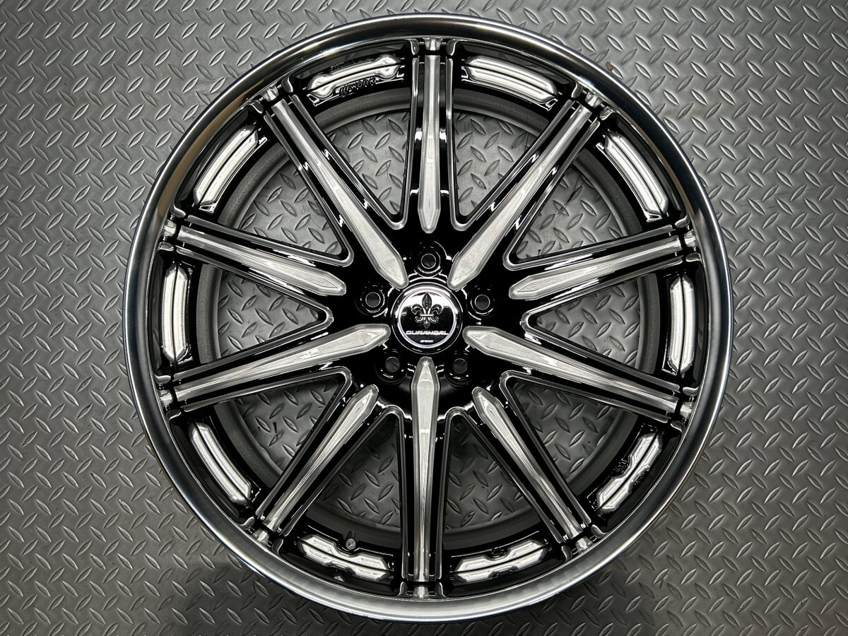 【訳あり新品】WORK DURANDAL DD10.1 20インチ 9J +27 5穴114.3 BC(ブラックシャンファー)DEEP-RIM(Odisk) ワーク デュランダル(24030259)拍卖