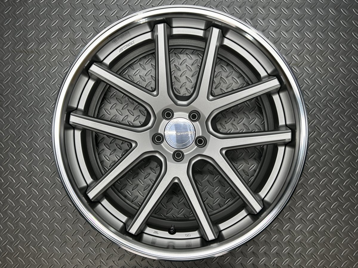 【訳あり新品】WORK GNOSIS CV203 19インチ 9.5J +30 5穴100 MSL(マットシルバー) ディープコンケイブ DEEP-RIM(Wdisk) ワーク (24030260)拍卖