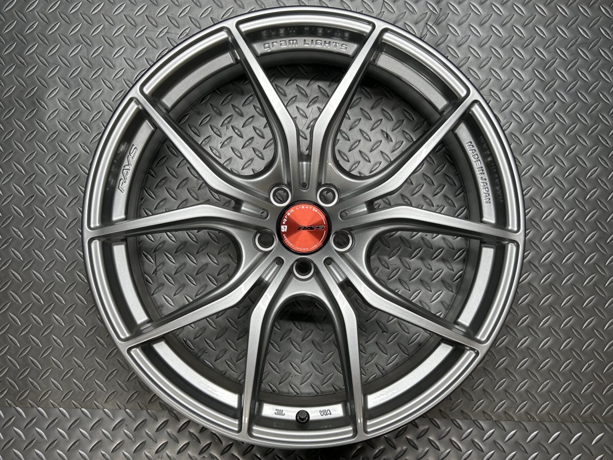 【訳あり新品】RAYS gramLIGHTS 57FXX 19インチ 8.5J +45 5穴100 レイズ グラムライツ57FXX (24040078)拍卖