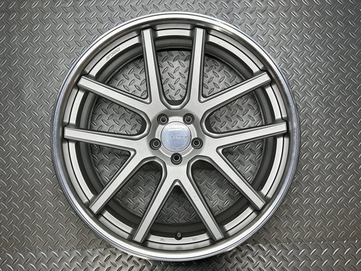 【訳あり新品】WORK GNOSIS CV203 20インチ 9J +48 5穴100 MSL(マットシルバー) DEEP-RIM(Odisk) ワーク グノーシス 深リム (24040097)拍卖