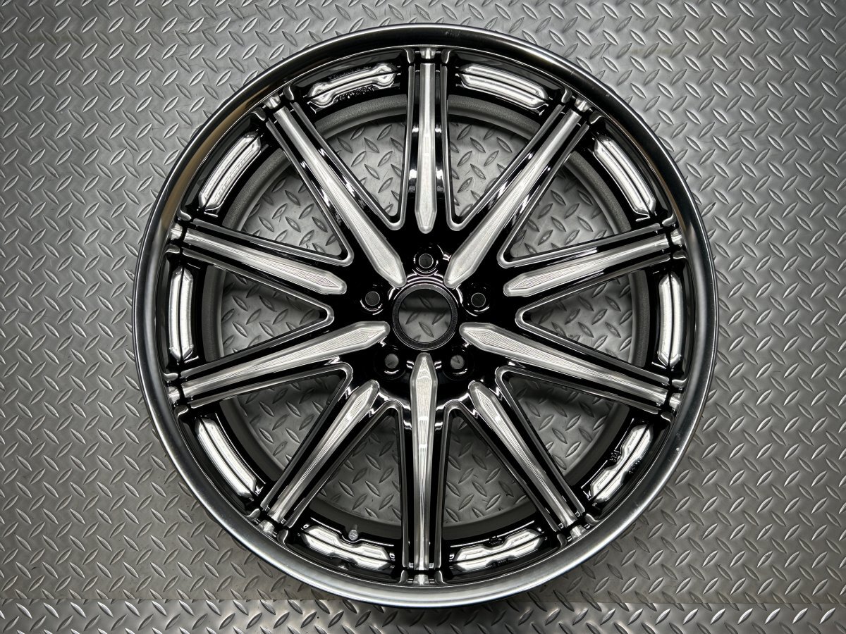 【訳あり新品】WORK DURANDAL DD10.1 20インチ 9J +27 5穴114.3 BC(ブラックシャンファー)DEEP-RIM(Odisk) ワーク デュランダル(24040149)拍卖