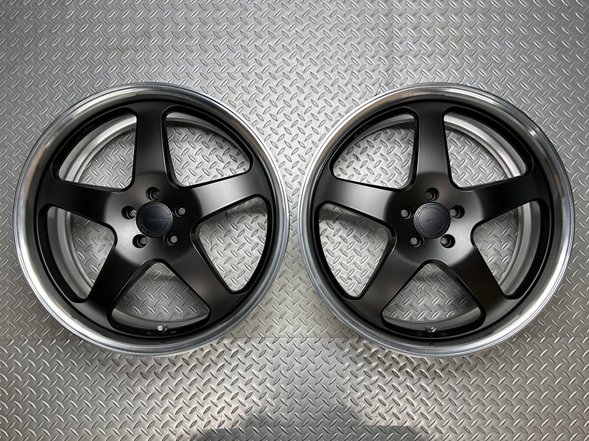 【訳あり新品】WORK GNOSIS HS203 19インチ 9J +52 5穴100 MDB(マットディープブラック) DEEP-RIM(Odisk) ワーク グノーシス (24070090)拍卖