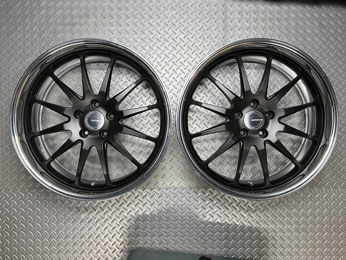 【訳あり新品】WORK GNOSIS HS201 20インチ 9J +30 5穴114.3 MDB(マットディープブラック) DEEP-RIM(Odisk) ワーク グノーシス (24070096)拍卖