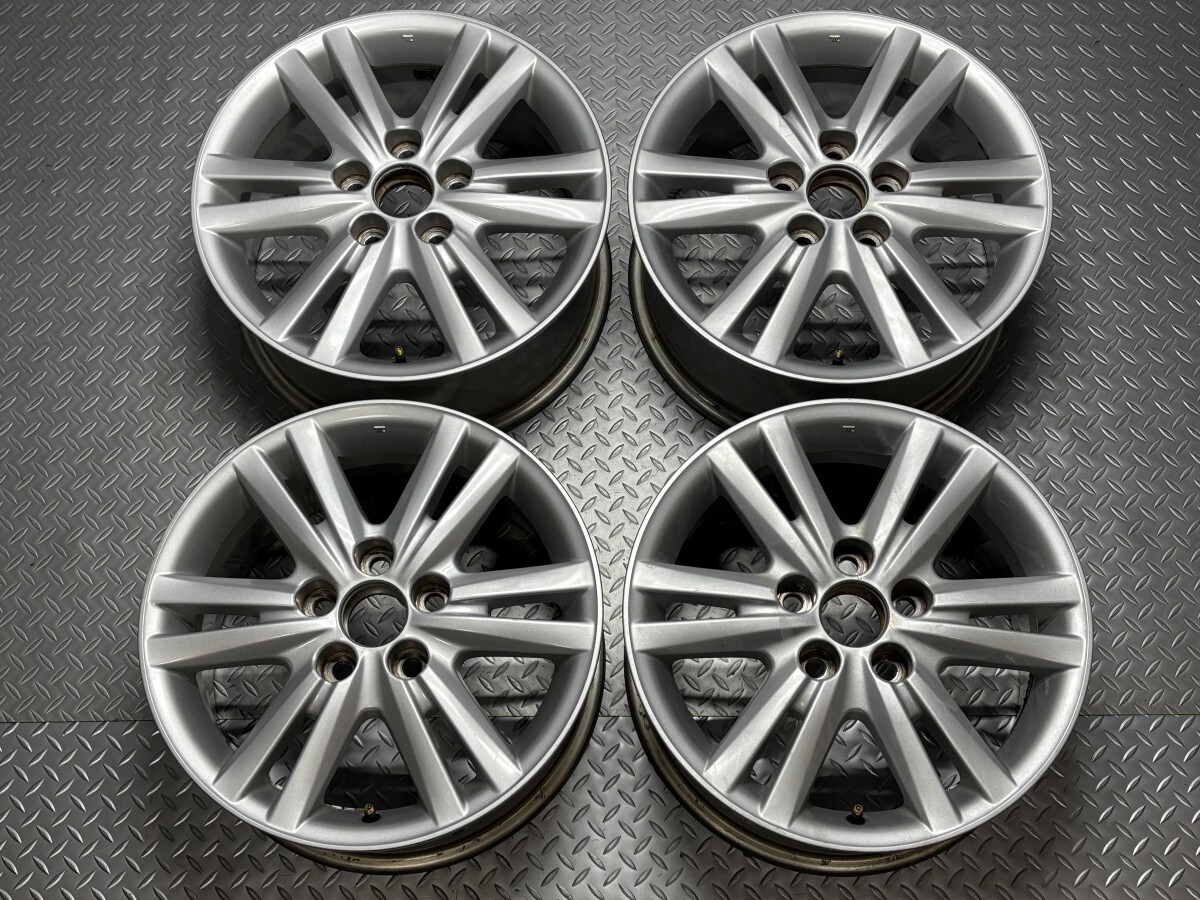 120系 トヨタ マークX 16インチ 7J +50 5穴114.3 純正 ホイール (24120004)拍卖