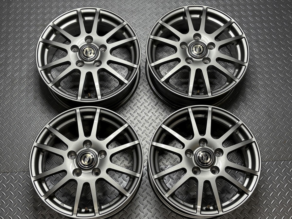 【ノア/VOXY/セレナ/ステップワゴン等】weds NIRVANA 15インチ 6J +53 5穴114.3 ニルヴァーナ (24120006)拍卖