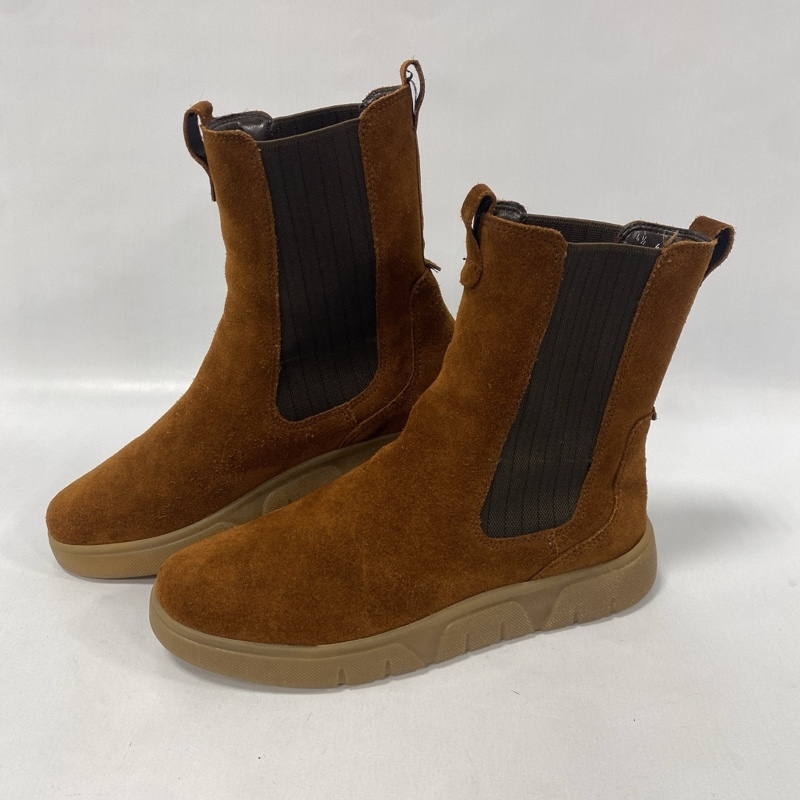 ara/アラ/スウェード/サイドゴアブーツ/12-24465/ブラウン/ショートブーツ/High Soft/クッションインソール/サイズ 4 1/2拍卖