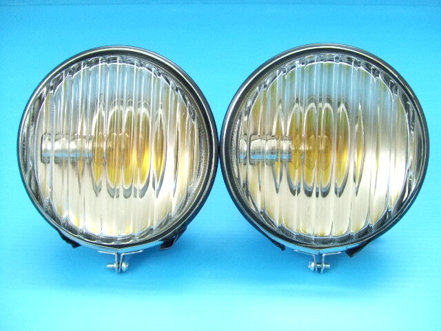 当時物 新品 12cm グリル用 フォグランプ 旧車 丸型 昭和 ビンテージ 高速有鉛 HONDA Nコロ ライフ 丸形 ホンダ N360 ハイウェイランプ ACE拍卖