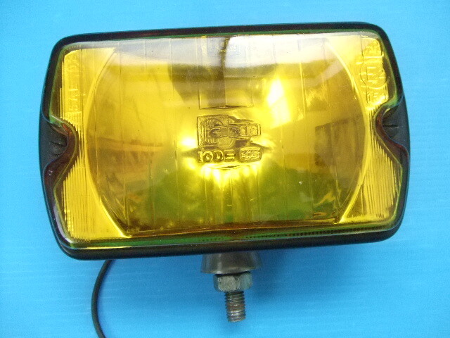 当時物 中古1個 CIBIE35角型 ドライビングランプ フォグランプ 旧車 角形 CBX CBR GS400 バブ ホーク2 ゼファー GT380 バリオス シビエsub2拍卖