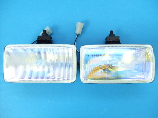 新品 PIAA60BIG イオンレンズ角型スポットランプ フォグランプ H3バルブ補助灯ピア角形 旧車トラック クロカン オフロード当時物subセット9拍卖