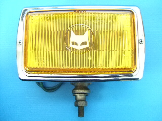 良品1個 メッキ マーシャル 850GT 角型 フォグランプ旧車 角形ロケットカウルMARCHAL当時物GS400 CBX CBR XJゼファーGT380バブFX族車sub1拍卖