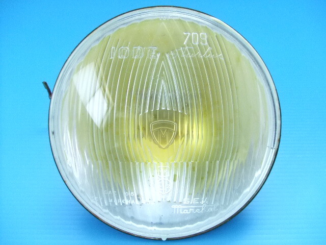 極上品マーシャル709凸レンズ ドライビングランプ レンズユニット スタールクス ヘッドライト旧車フォグランプMARCHAL当時物Z1 Z2 Z400FX 4拍卖