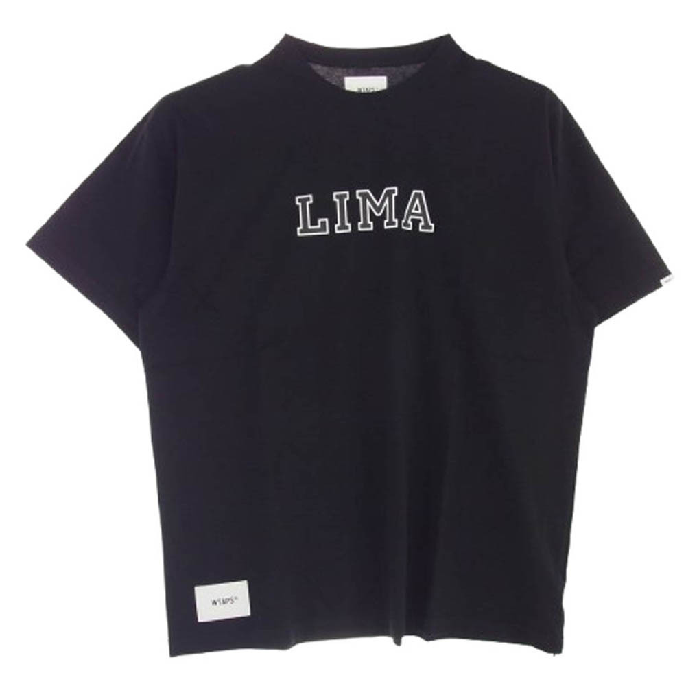 WTAPS ダブルタップス 24AW 242ATDT-CSM05 ACADEMY COTTON アカデミー コットン Tシャツ ブラック系 03【極上美品】【中古】拍卖
