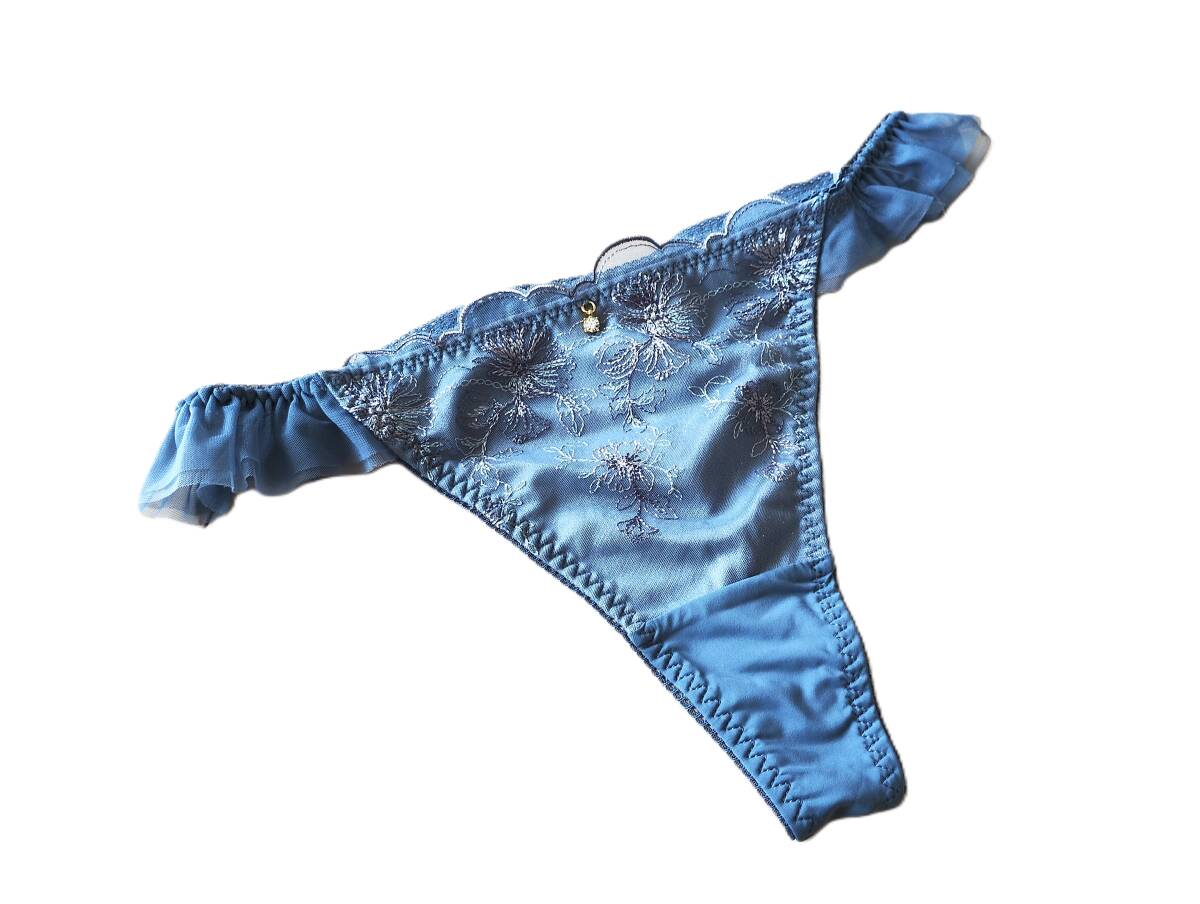 250624 新品 tutuanna チュチュアンナ Tバッグ タンガ ソング ショーツ M レース チャーム ラスト 22-0714 拍卖