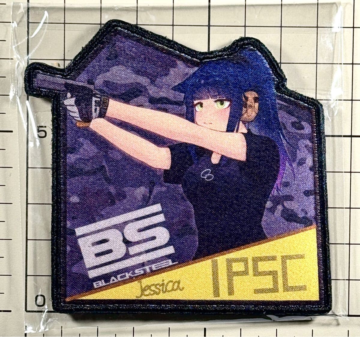 国内未発売 正規品(Tactical Nights series) ジェシカ ベルクロパッチ ■ ブラックスチール アークナイツ ワッペン サバゲー 痛ワッペン 拍卖