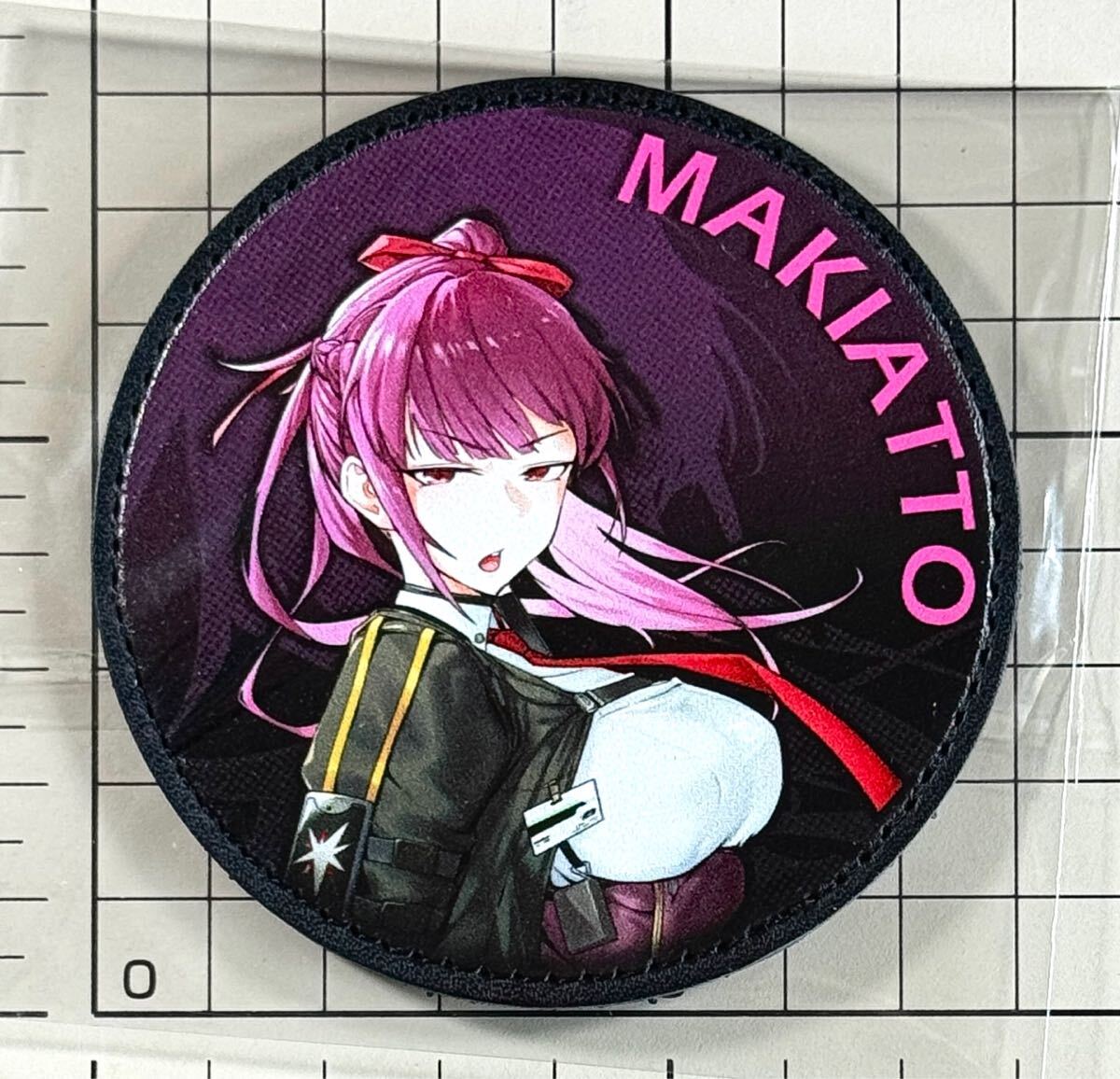 国内未発売 正規品 マキアート レザー調ベルクロパッチ ■ ドールズフロントライン WA2000 ワルサー ドルフロ ワッペン サバゲー 拍卖