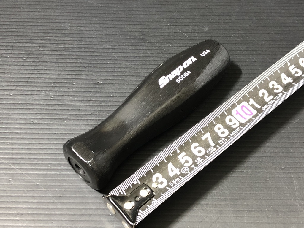 栃木発 ★全国送料一律★ *正規品* スナップオン Snap-on グリップ 6番 新ロゴ ブラック 黒 検)Snapon MAC マック ドライバ 柄拍卖
