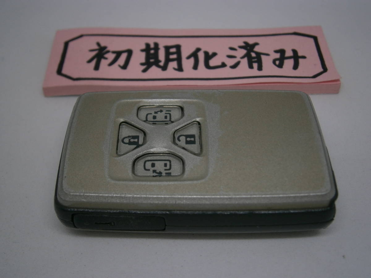 EC1 初期化済 トヨタ スマートキー エスティマ 50 ノア ウ゛ォクシー 70 アルファード ウ゛ェルファイア 20 271451-0500 登録可能拍卖