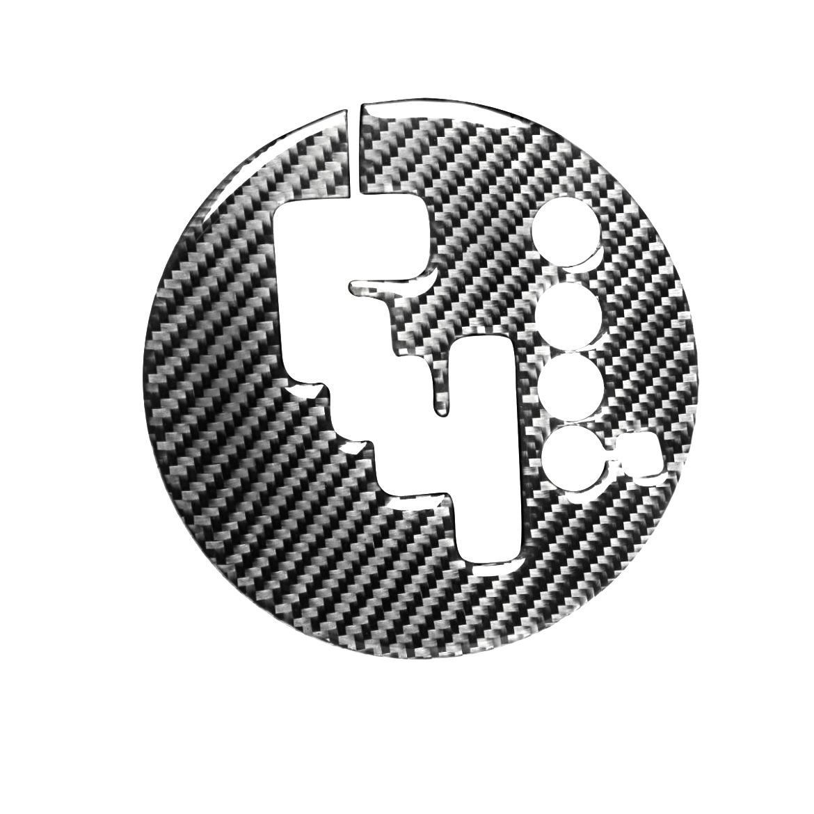 マツダ RX-8 シフトノブパネル カーボンファイバー 2004年〜2008年式用拍卖