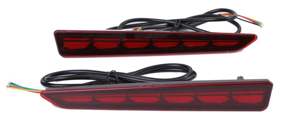 ダイハツ 用 シーケンシャル ウインカー LED リフレクター レッドレンズ タント カスタム LA650S LA660S L375S L385S コペン 汎用拍卖