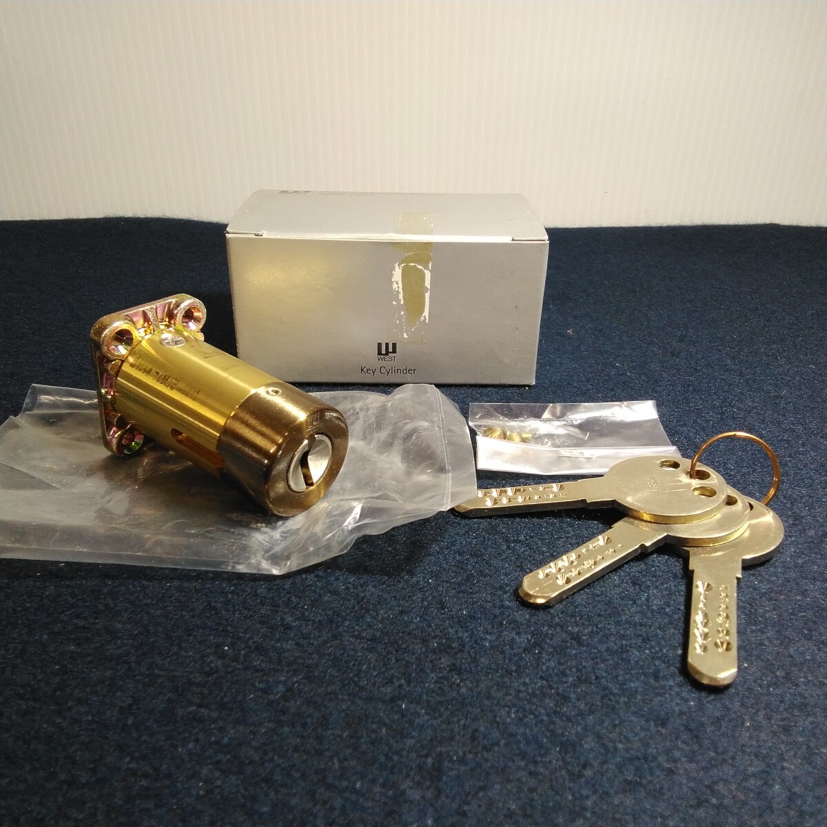 z197 美和ロック WEST キーシリンダ RA 36mm ブロンズ 未使用拍卖